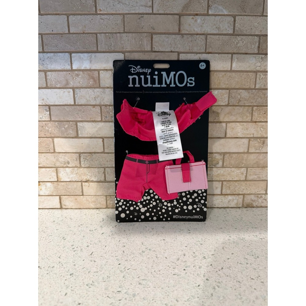 Disney nuiMOs Female Empowerment Pink Pants Suit
